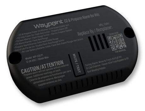 Waypoint CO and Propane Alarm by Recreation Safety Products
